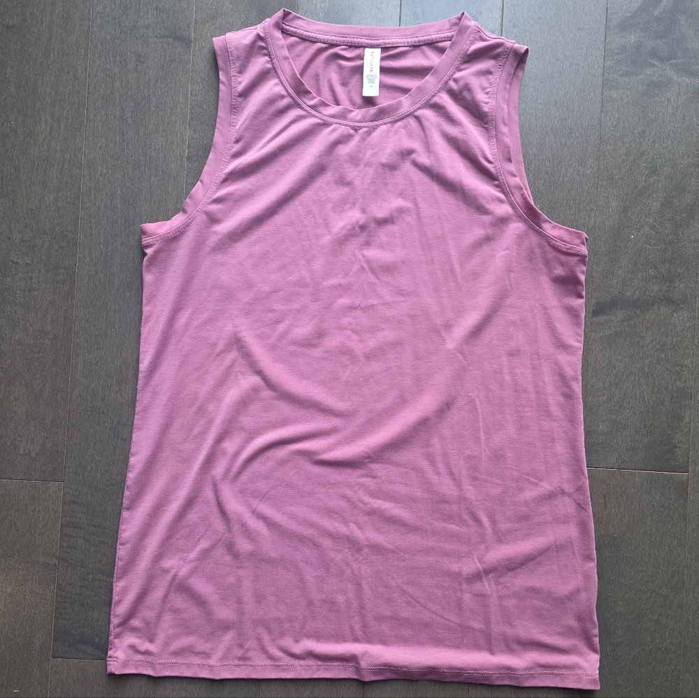Athleta Tank Top Pink Size Medium